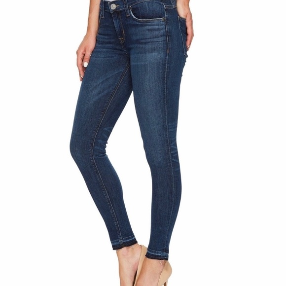 7 For All Mankind Gwenevere Skinny Raw Hem Jeans - Picture 2 of 14
